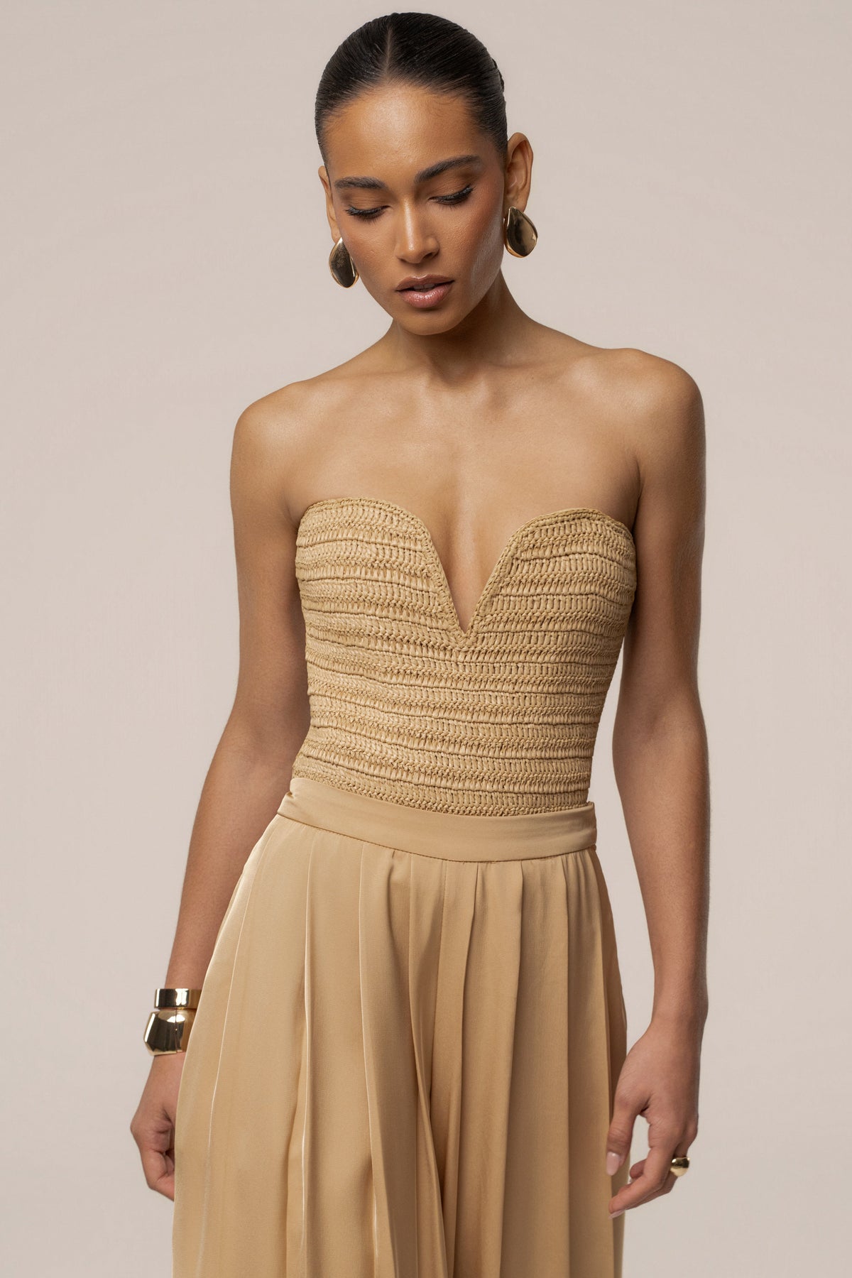Beige Natural Form Corset