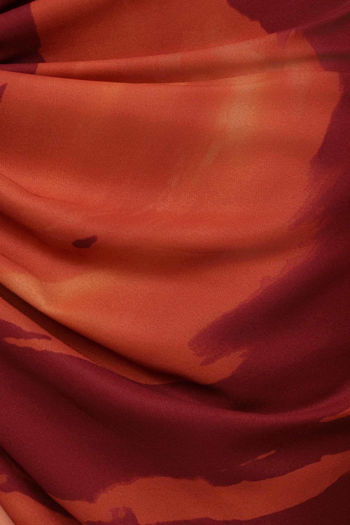 Crimson Dusk Shadow Safari Scarf