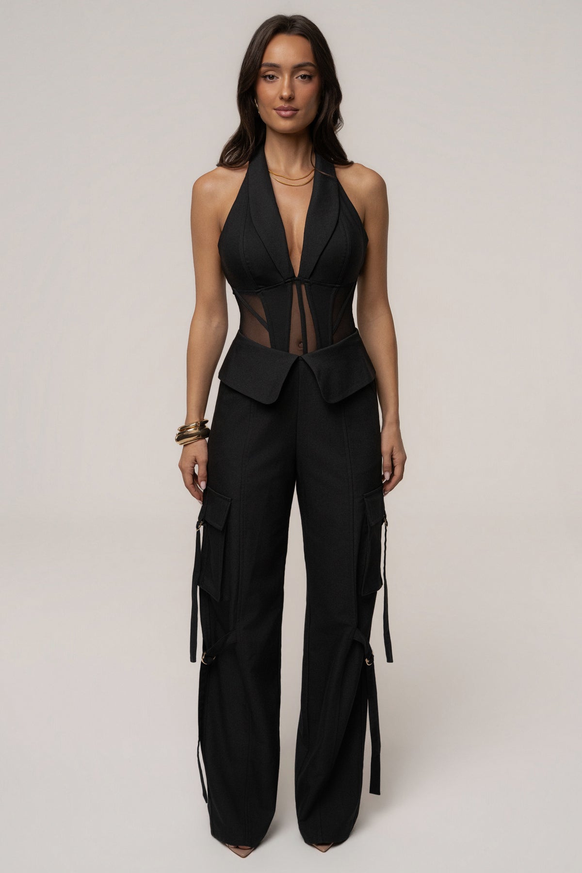 Black Downtown Cargo Pant