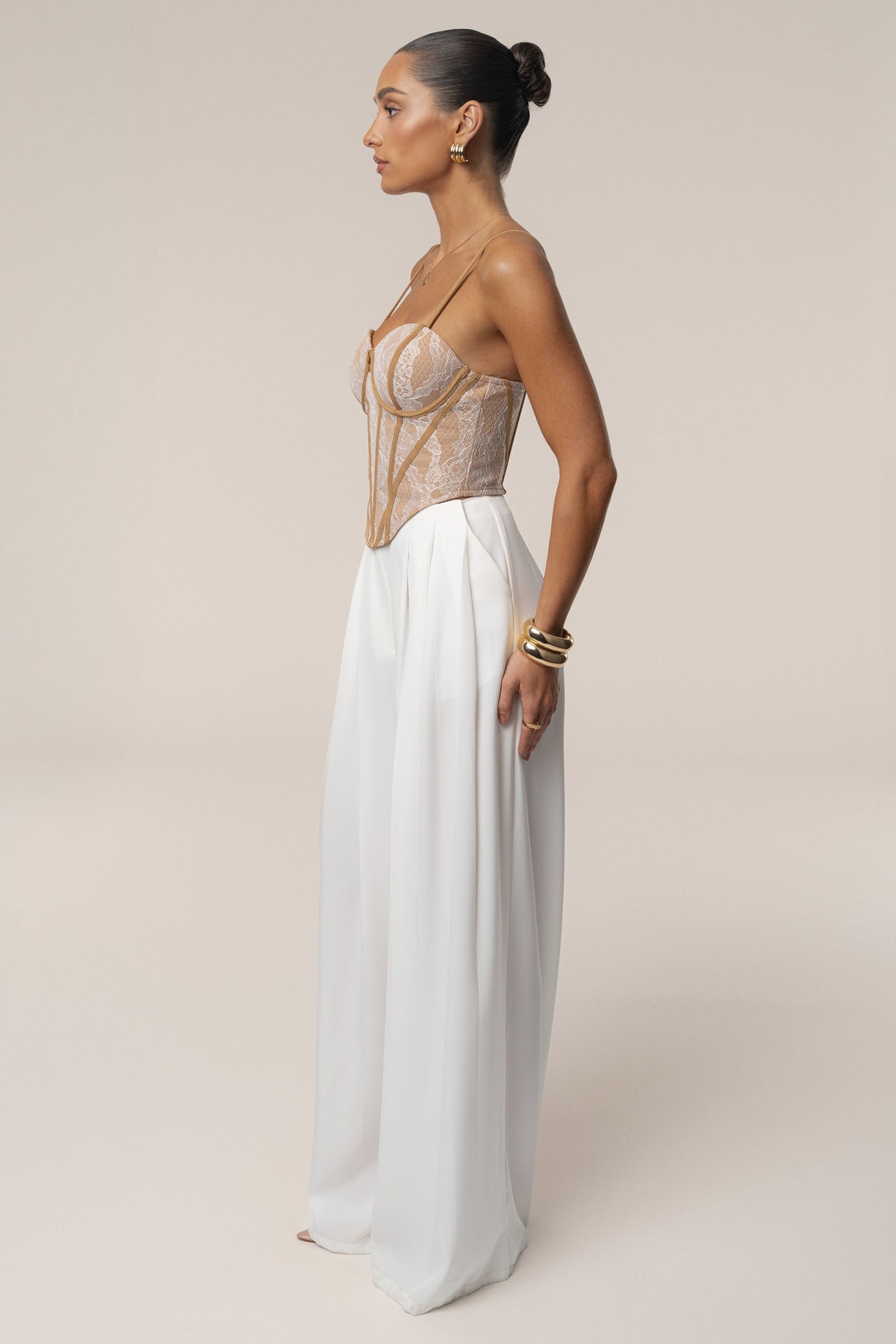 Ivory Desire Lace Corset