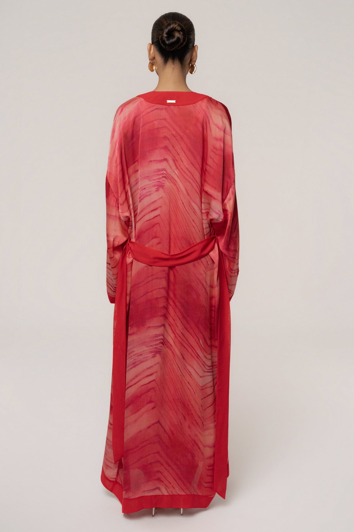 Red Bahía Satin Duster