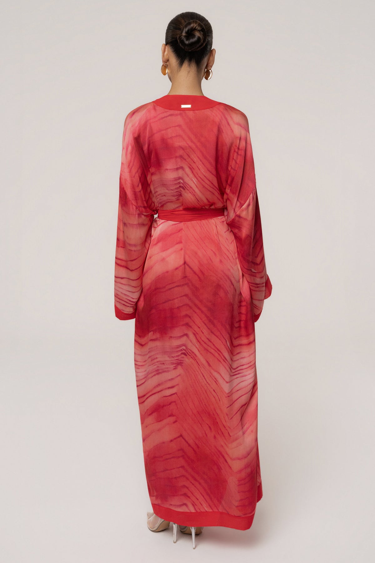 Red Bahía Satin Duster