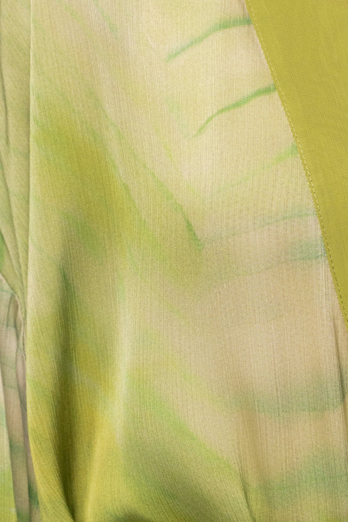 Green Bahía Satin Duster
