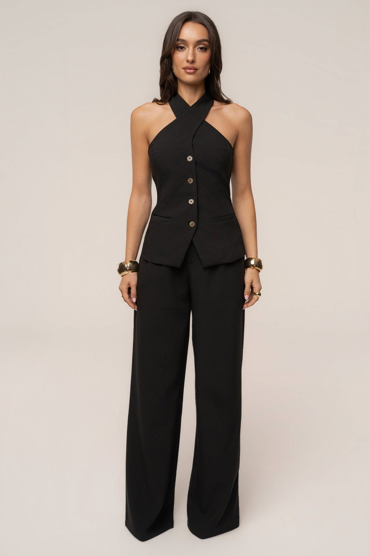 Black Always Ready Tailored Trouser