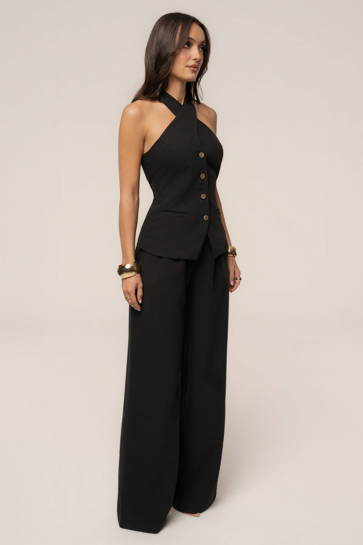 Black Always Ready Tailored Trouser