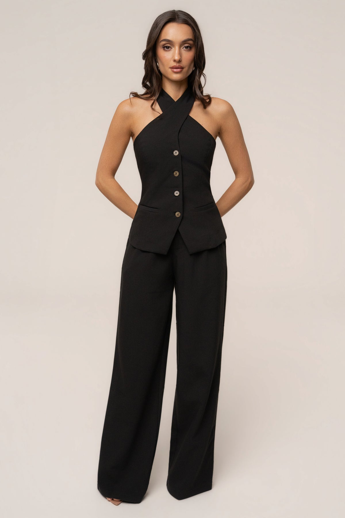 Black Always Ready Tailored Trouser