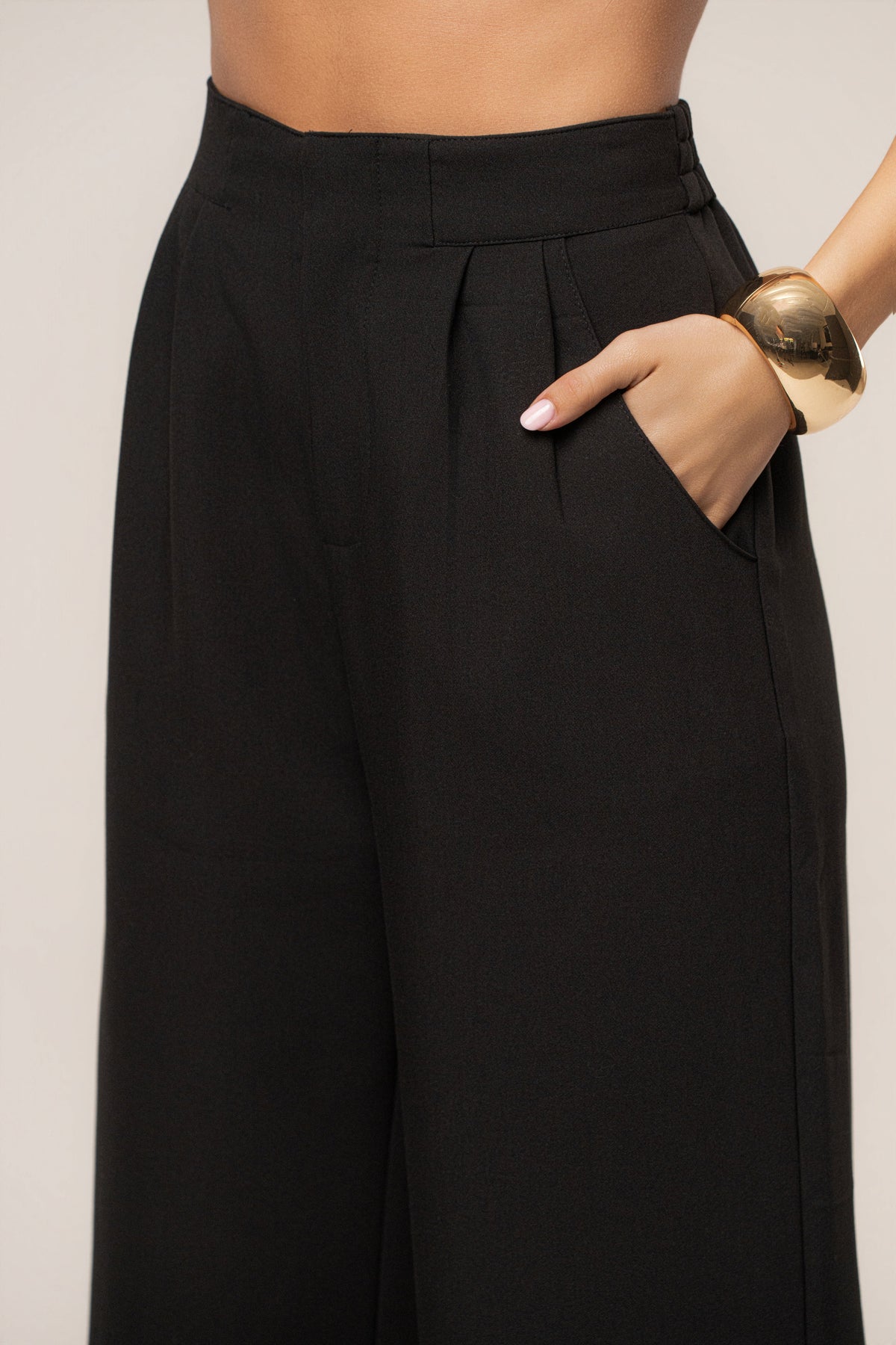 Black Always Ready Tailored Trouser