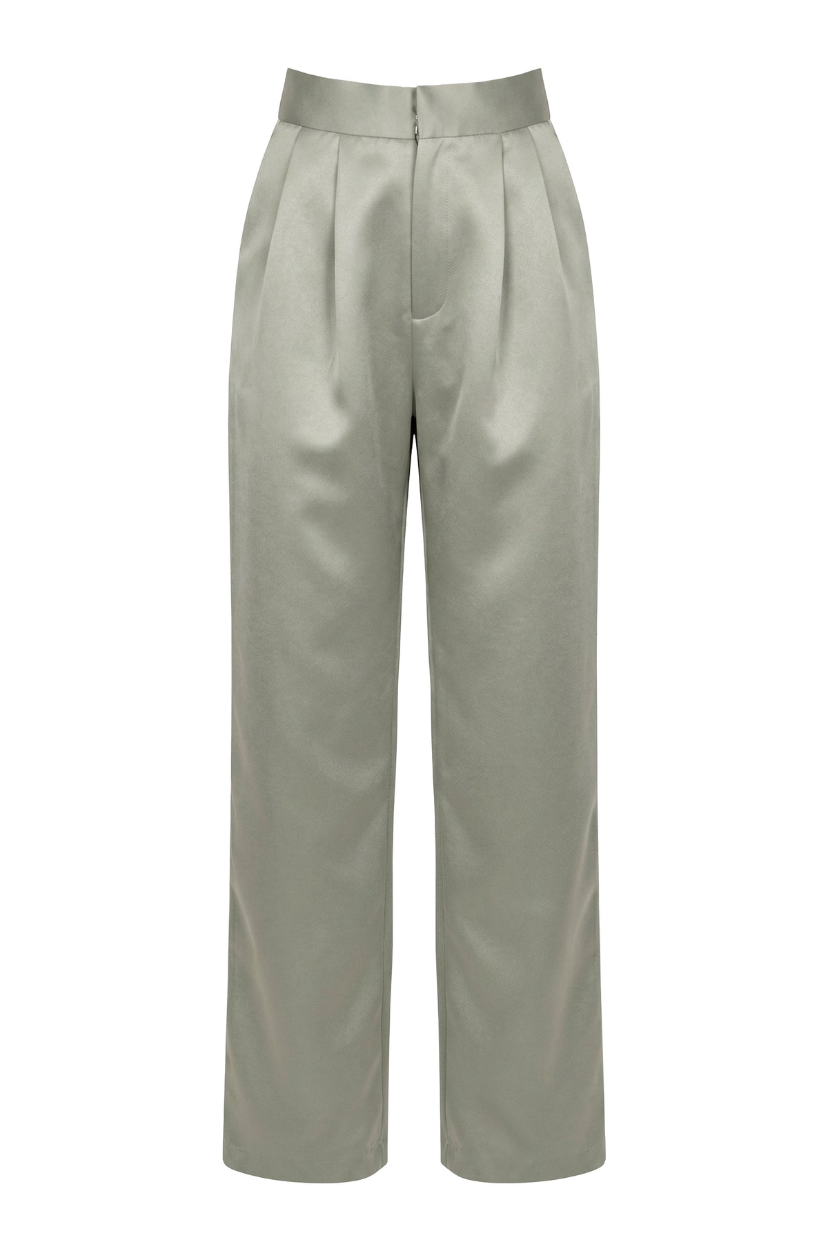 Sage City Nights Satin Trouser