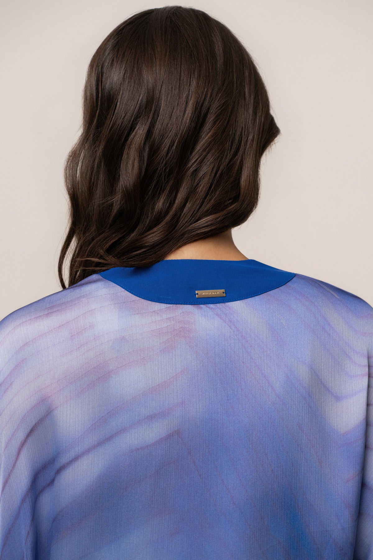 Blue Bahía Satin Duster