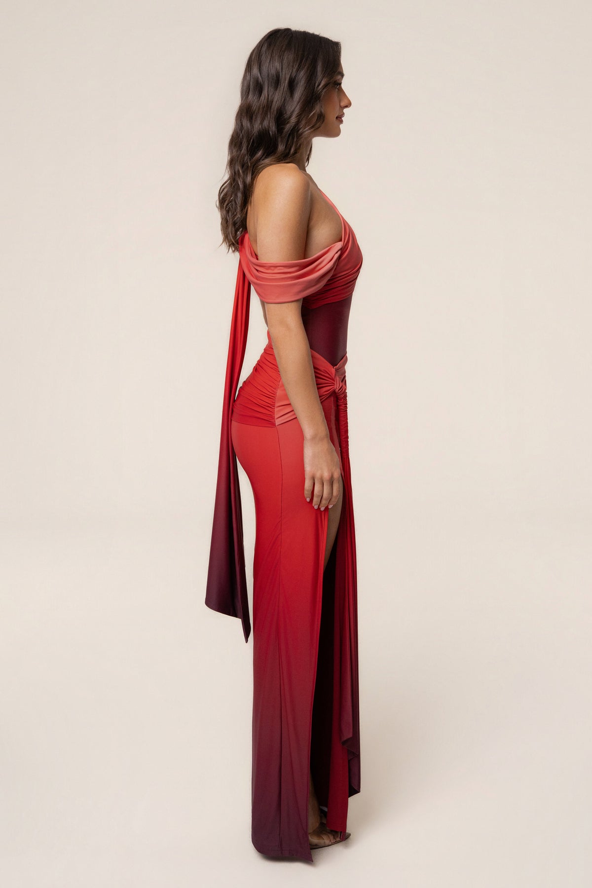 Terra Sol Muse Draped Maxi Skirt