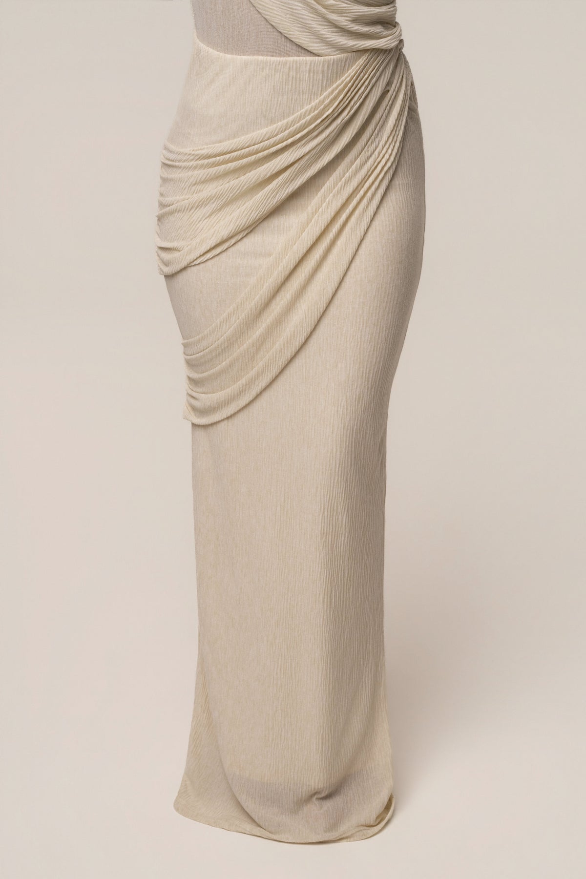 Ivory Paradise Hills Maxi Skirt