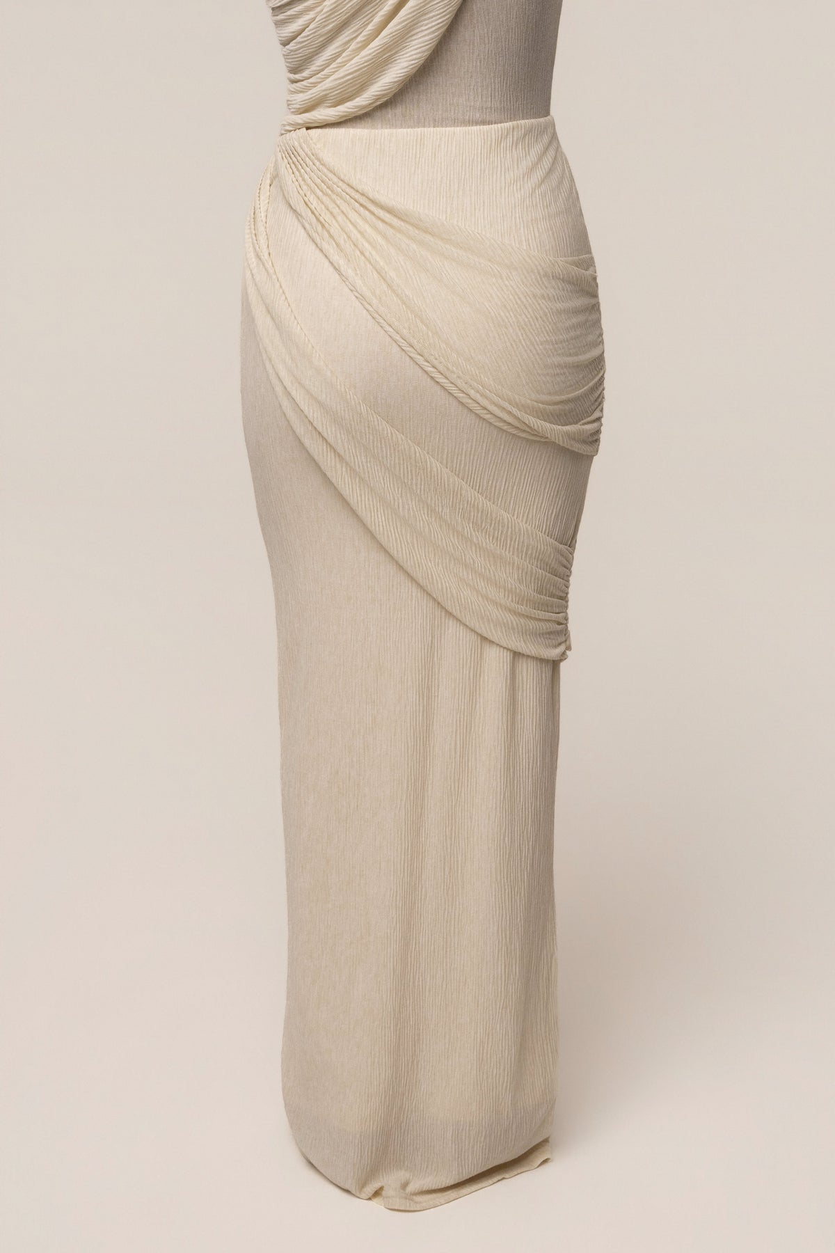 Ivory Paradise Hills Maxi Skirt