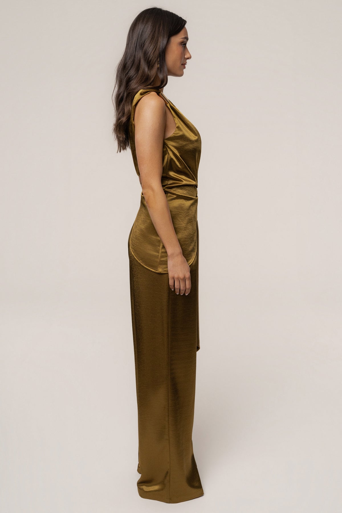Olive Thea Satin Pants