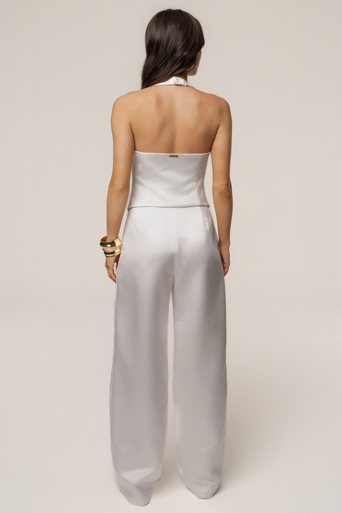 White City Nights Satin Trouser