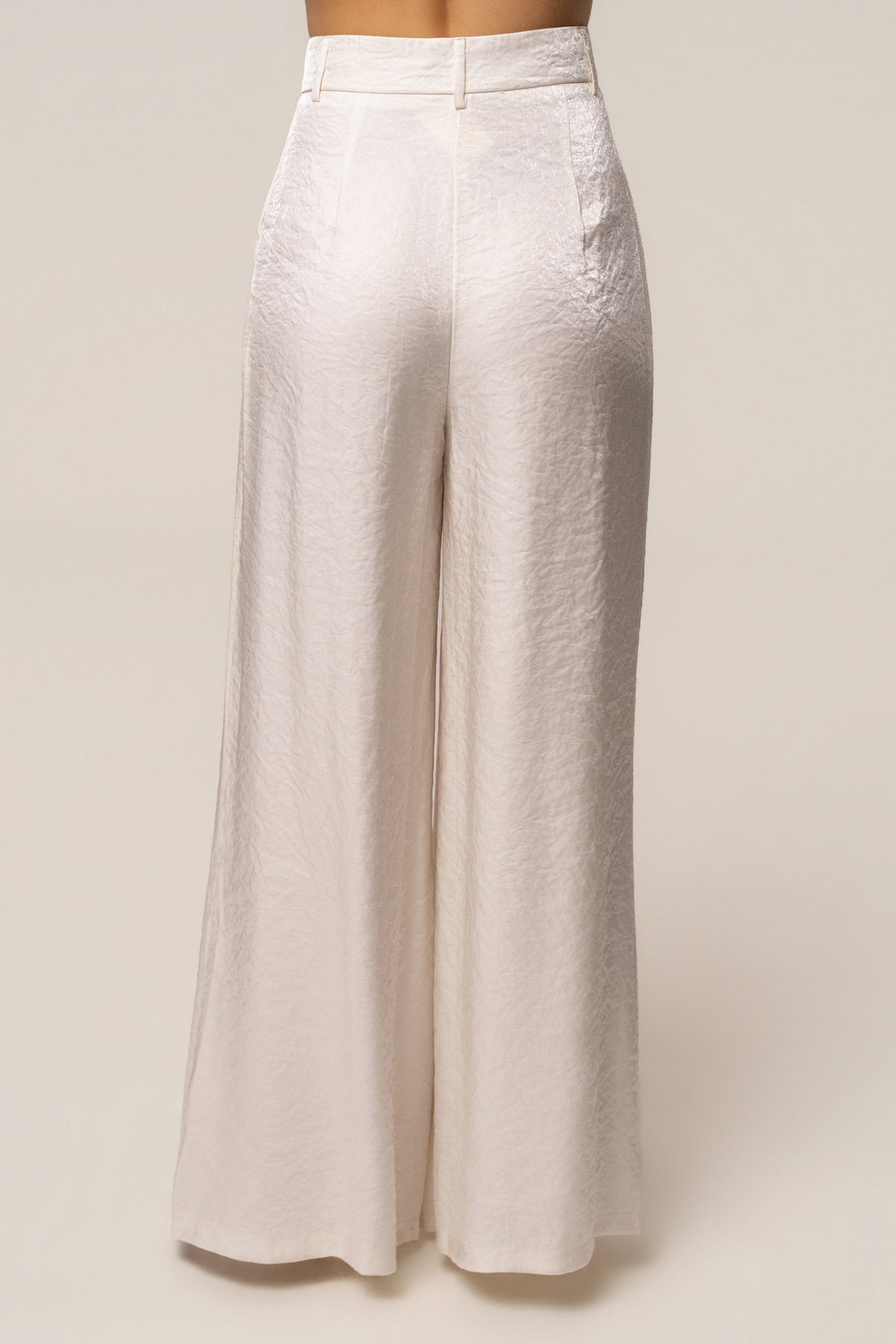 Ivory Monaco Wide Leg Pant