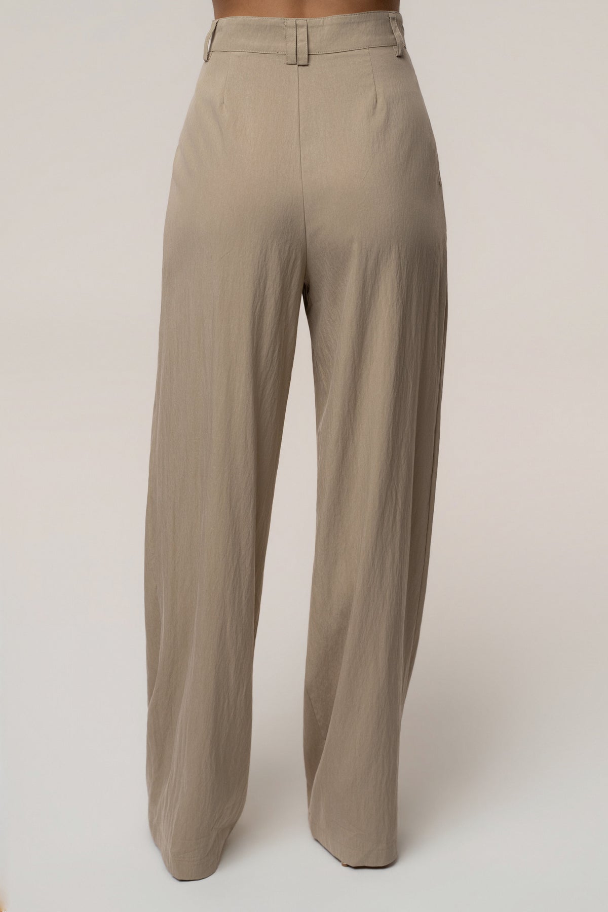 Taupe Essential Flow Trouser