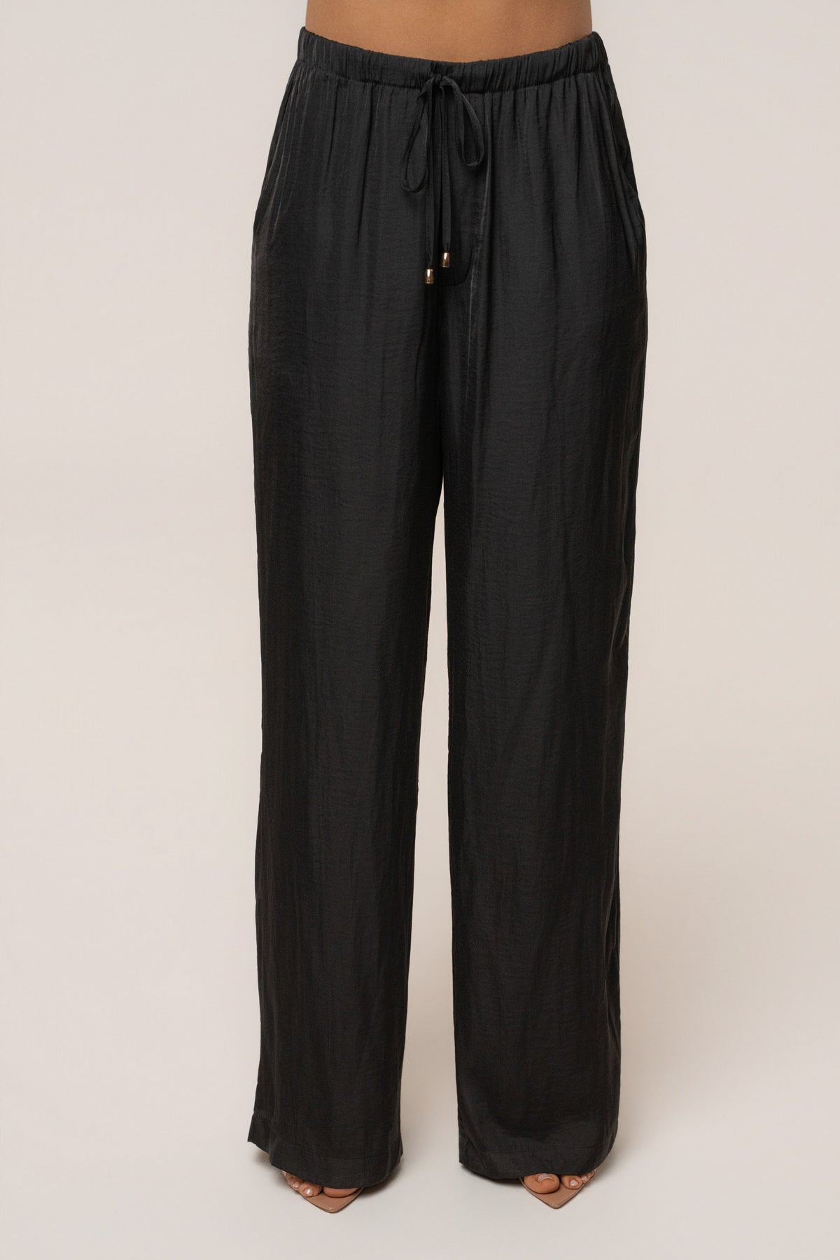 Black Seaside Glow Pants