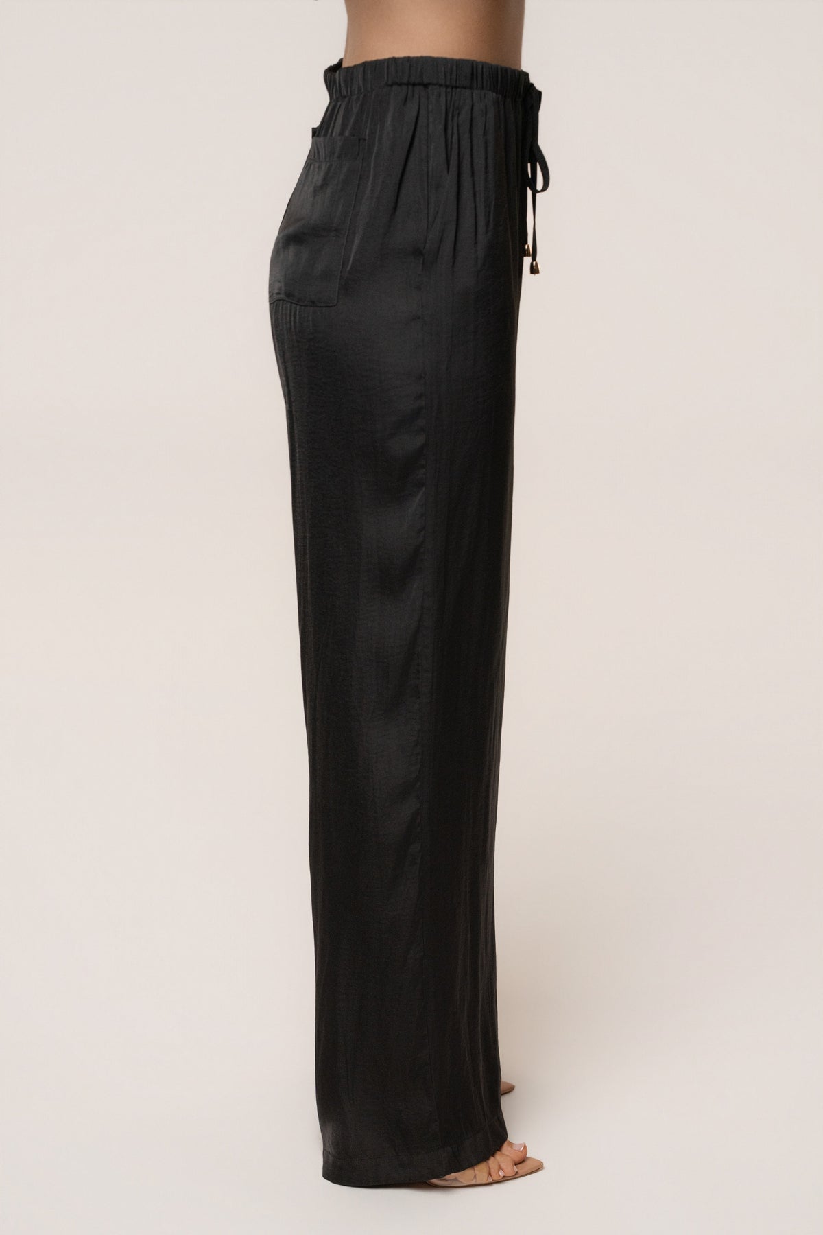 Black Seaside Glow Pants