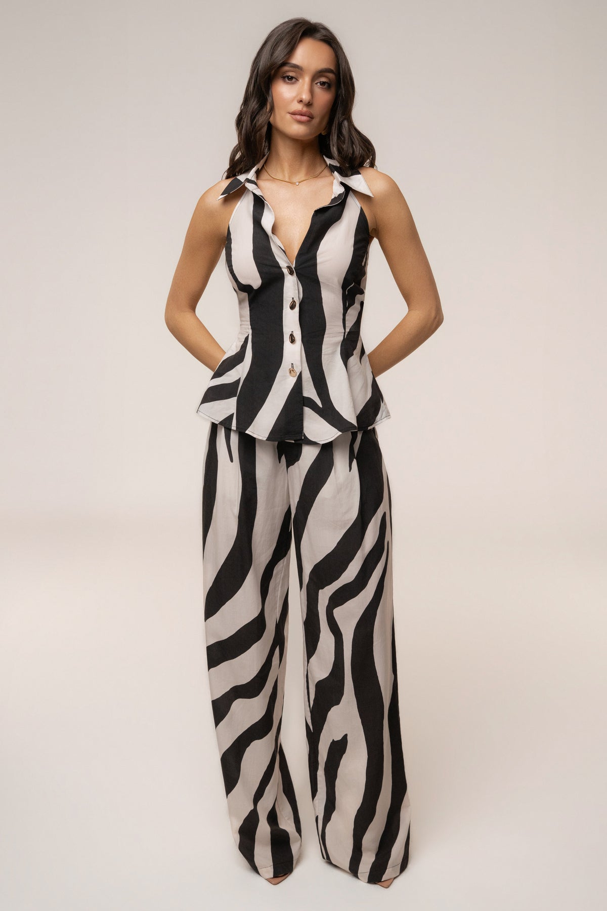 Zebra Essential Flow Trouser