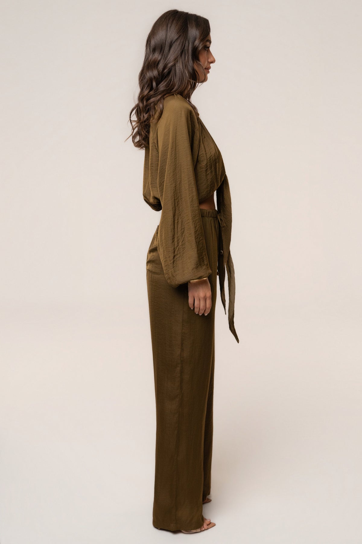 Olive Seaside Glow Pants