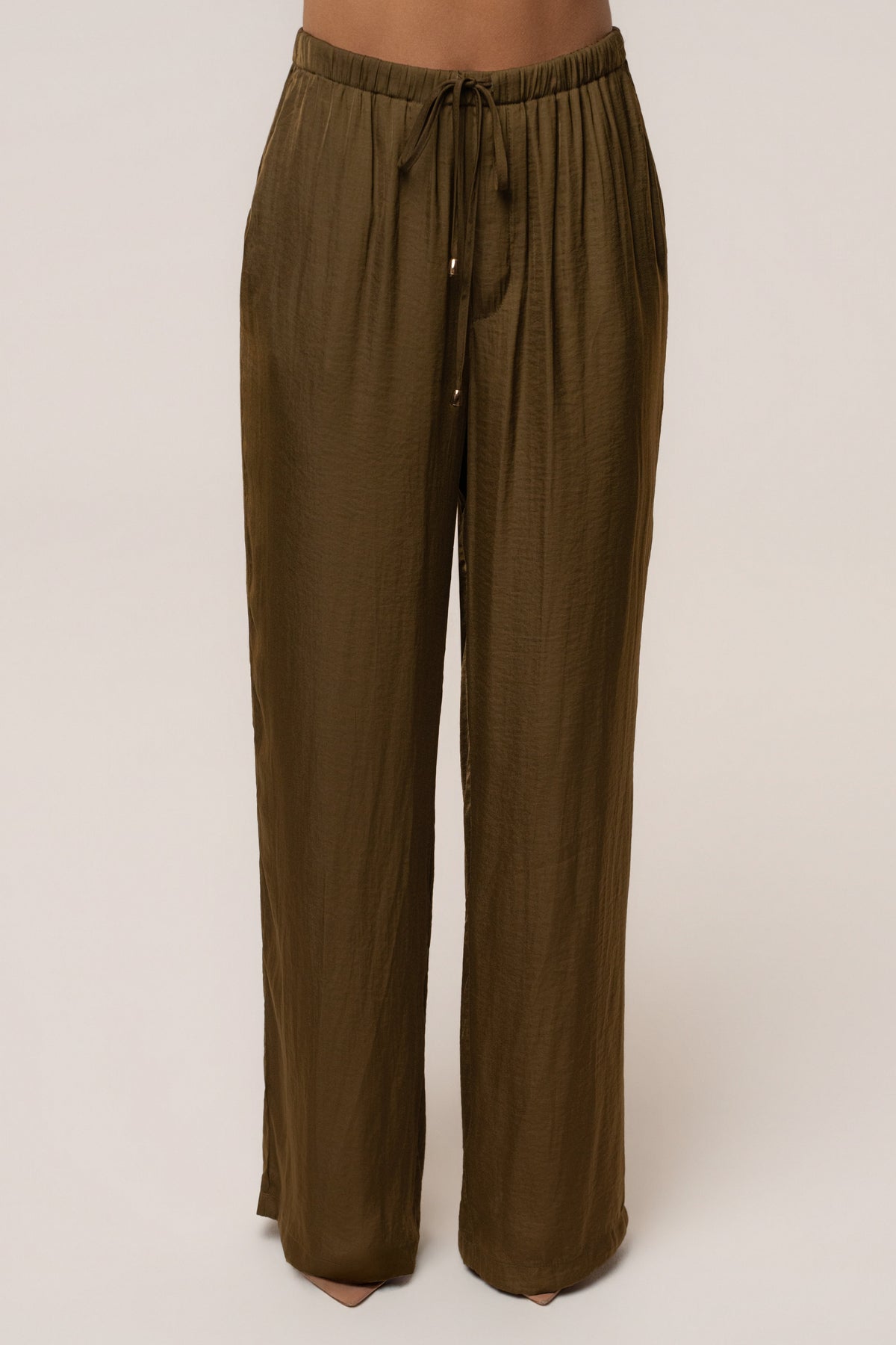 Olive Seaside Glow Pants