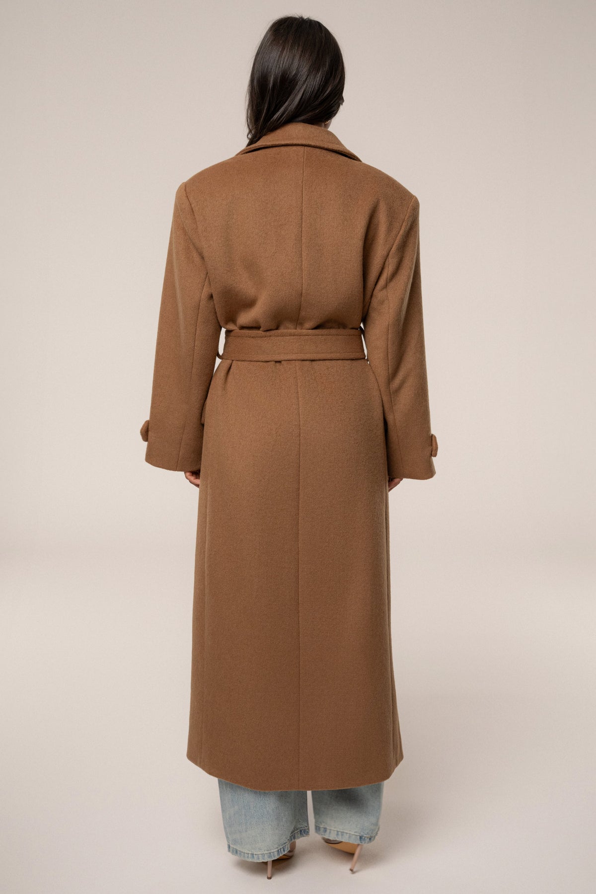 Camel Empire Longline Coat
