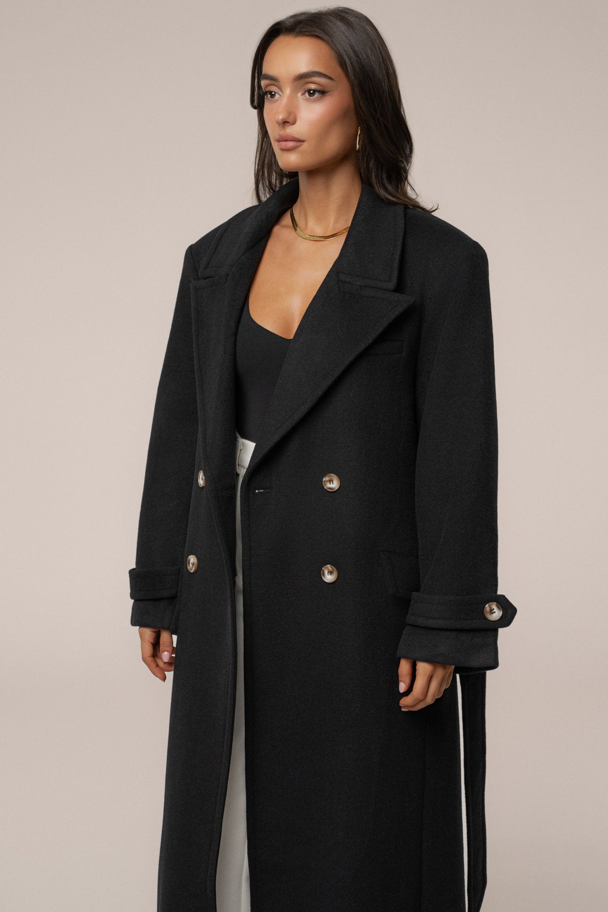 Black Empire Longline Coat