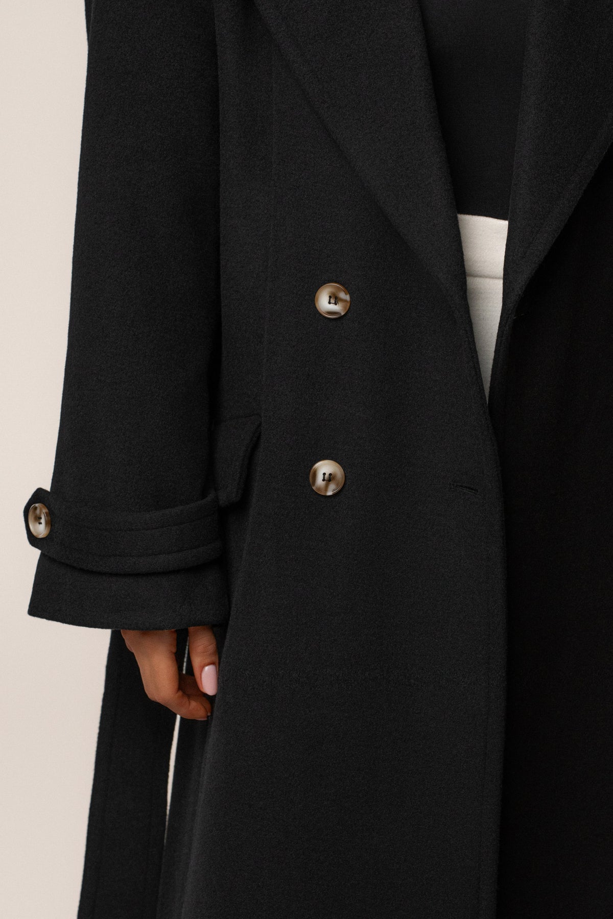 Black Empire Longline Coat