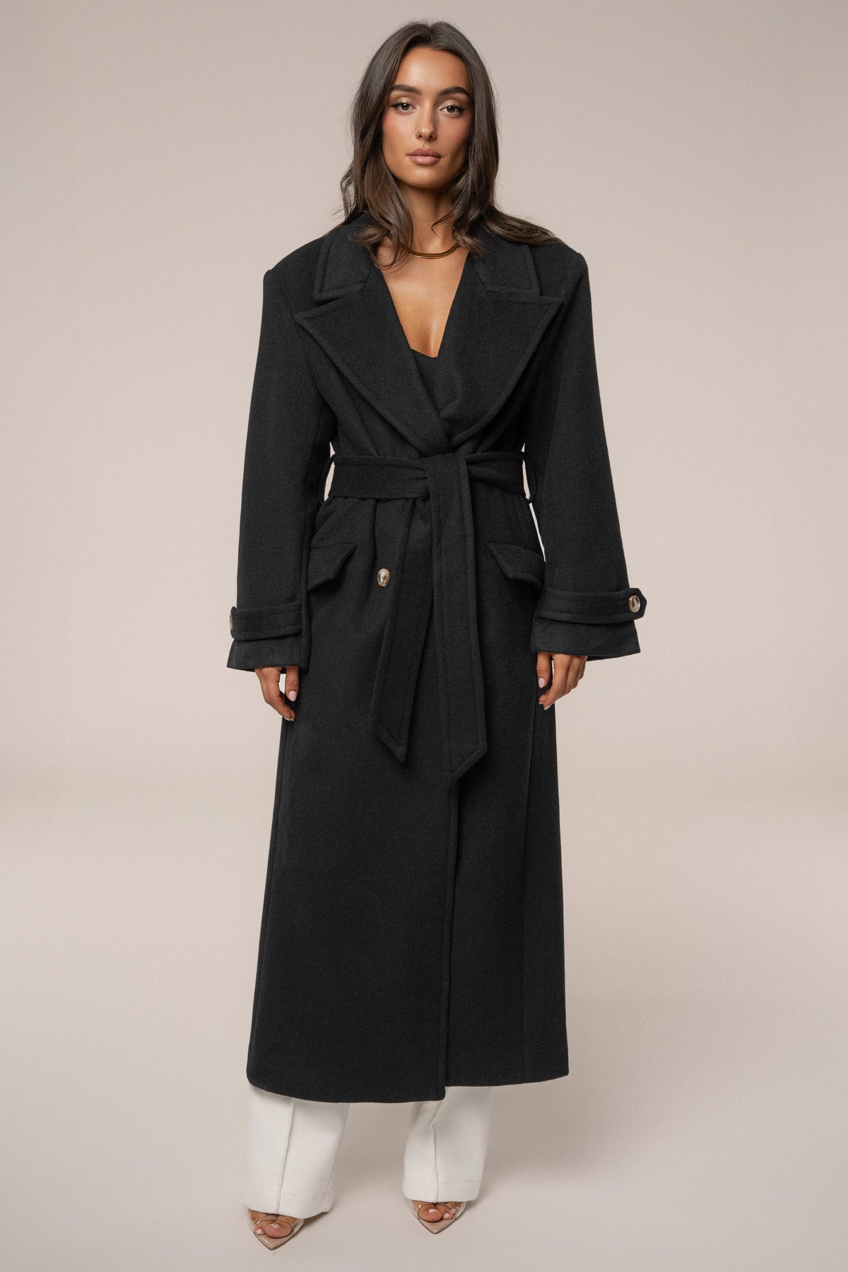 Black Empire Longline Coat