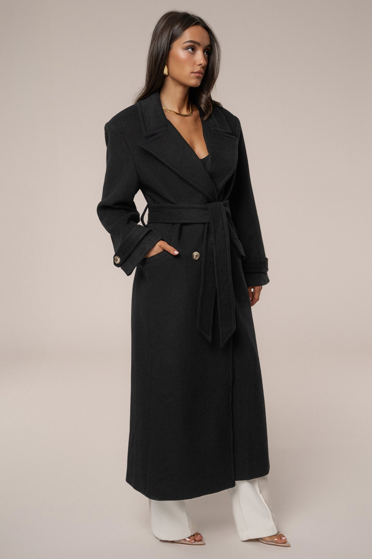 Black Empire Longline Coat