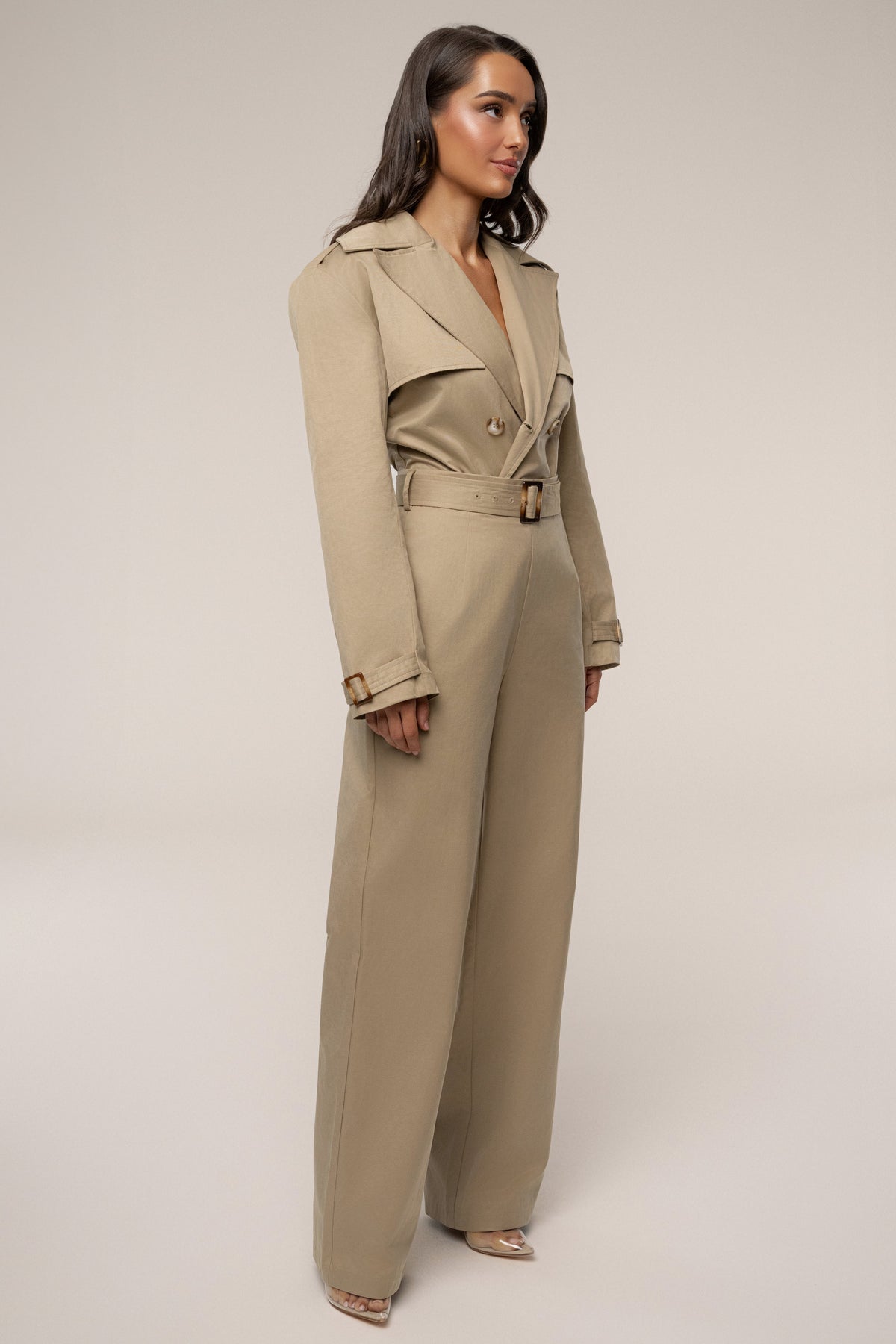 KhaKi Uncharted Belted Trouser