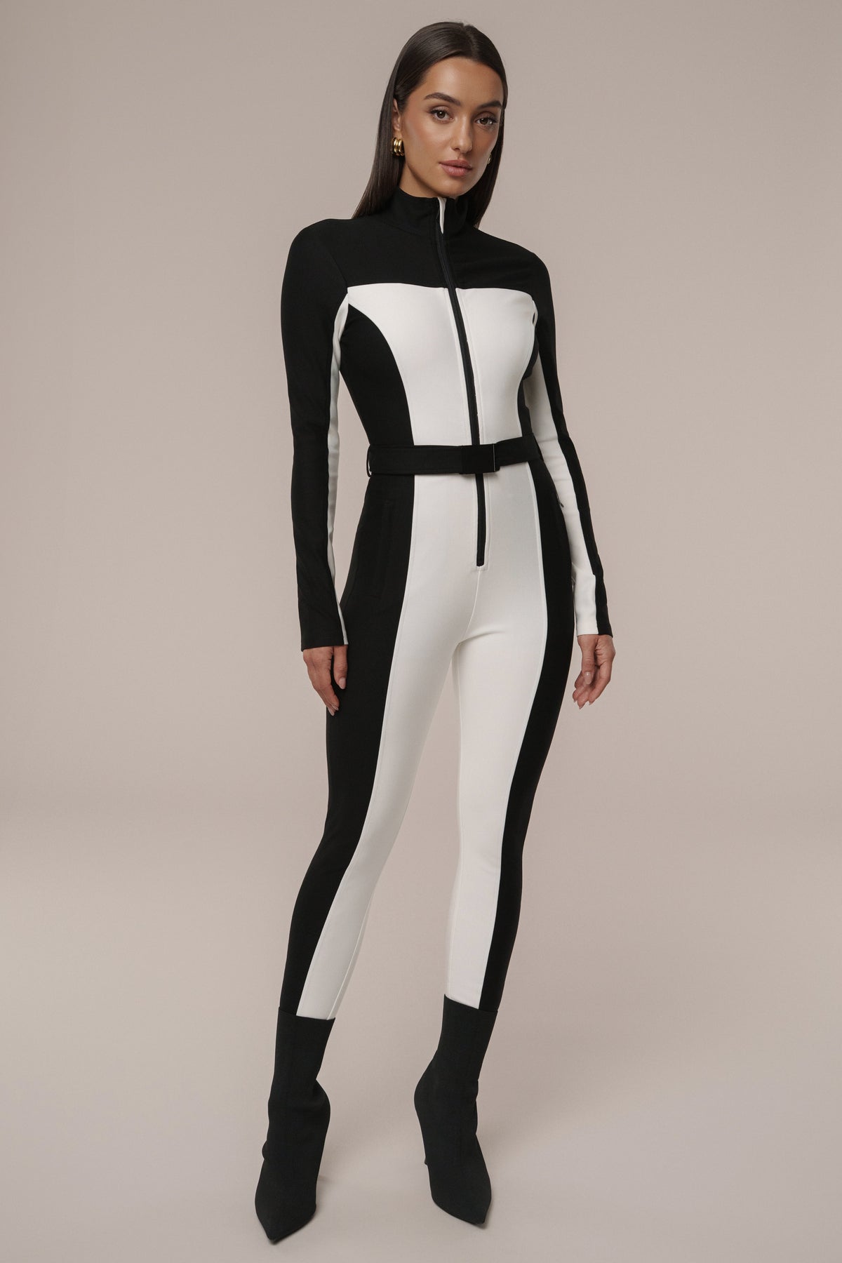 Black Arctic Rush Ski Suit