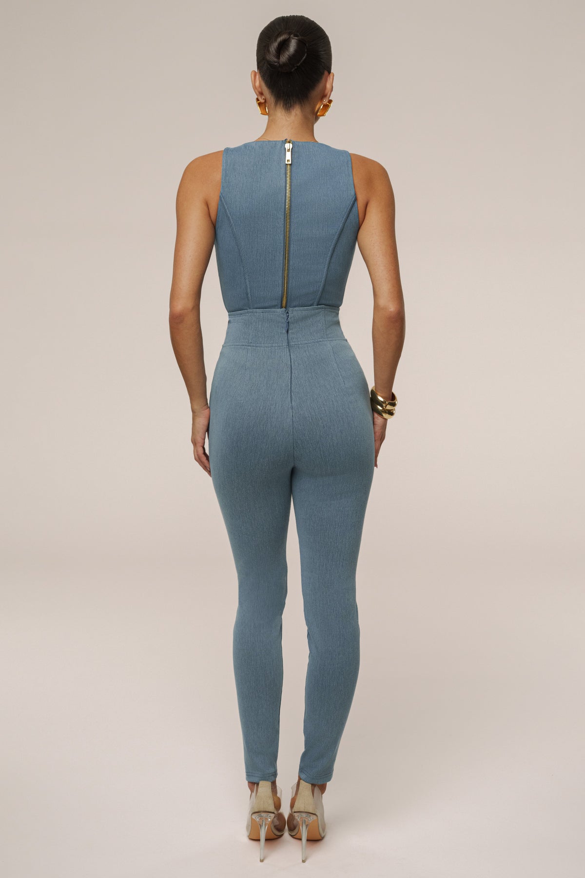 Medium Wash Denim Sierra Corset