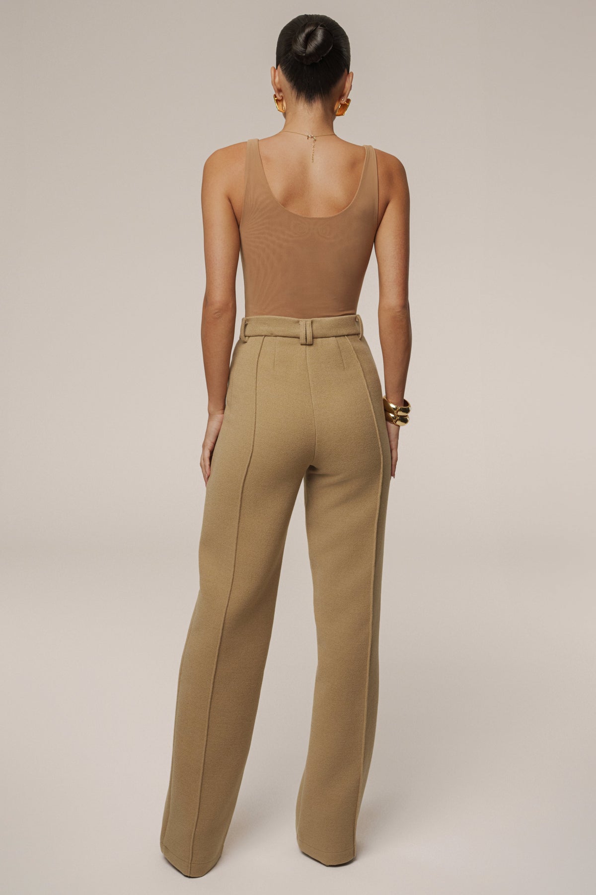 Beige STAY SHARP TROUSER