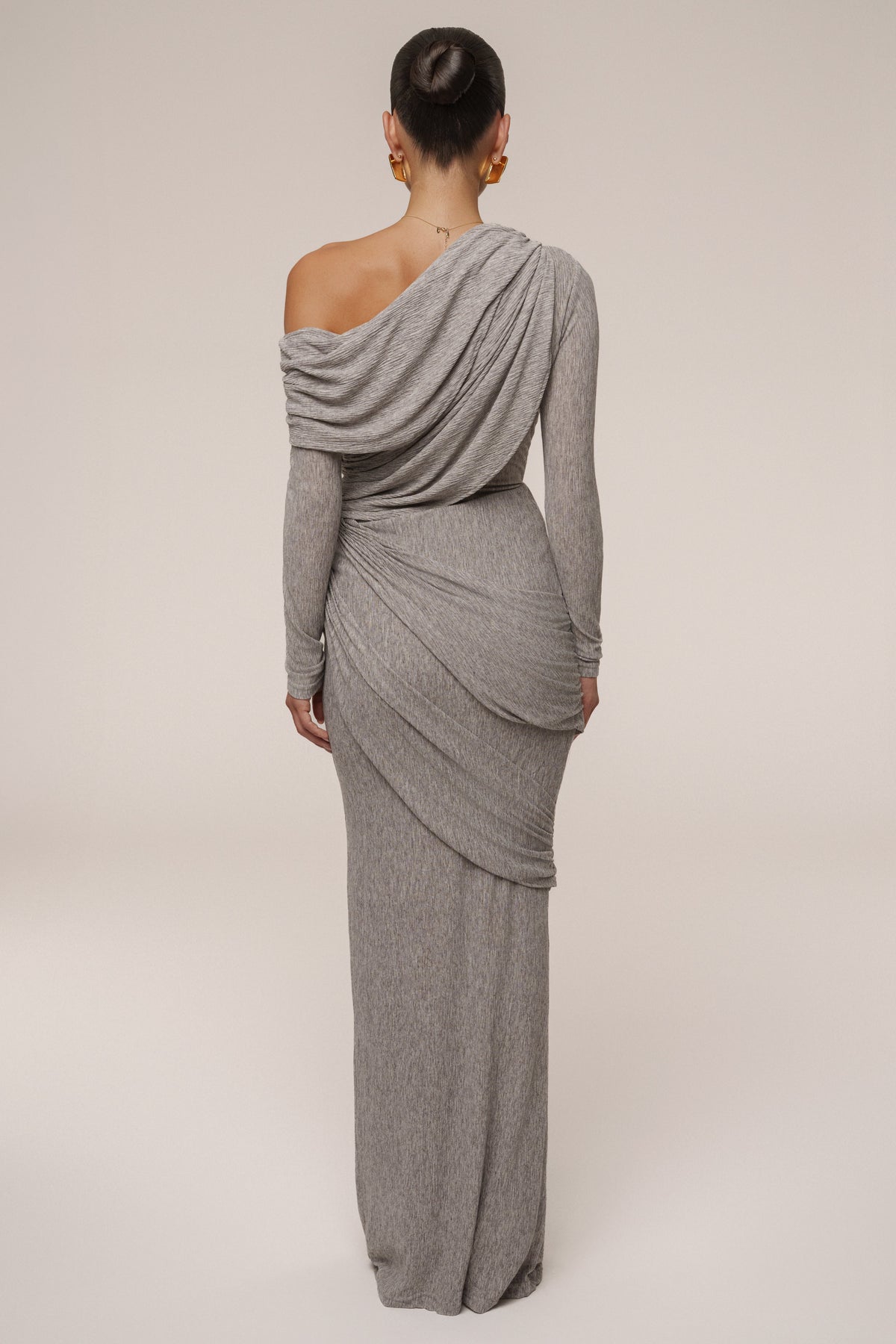 Grey Paradise Hills Maxi Skirt