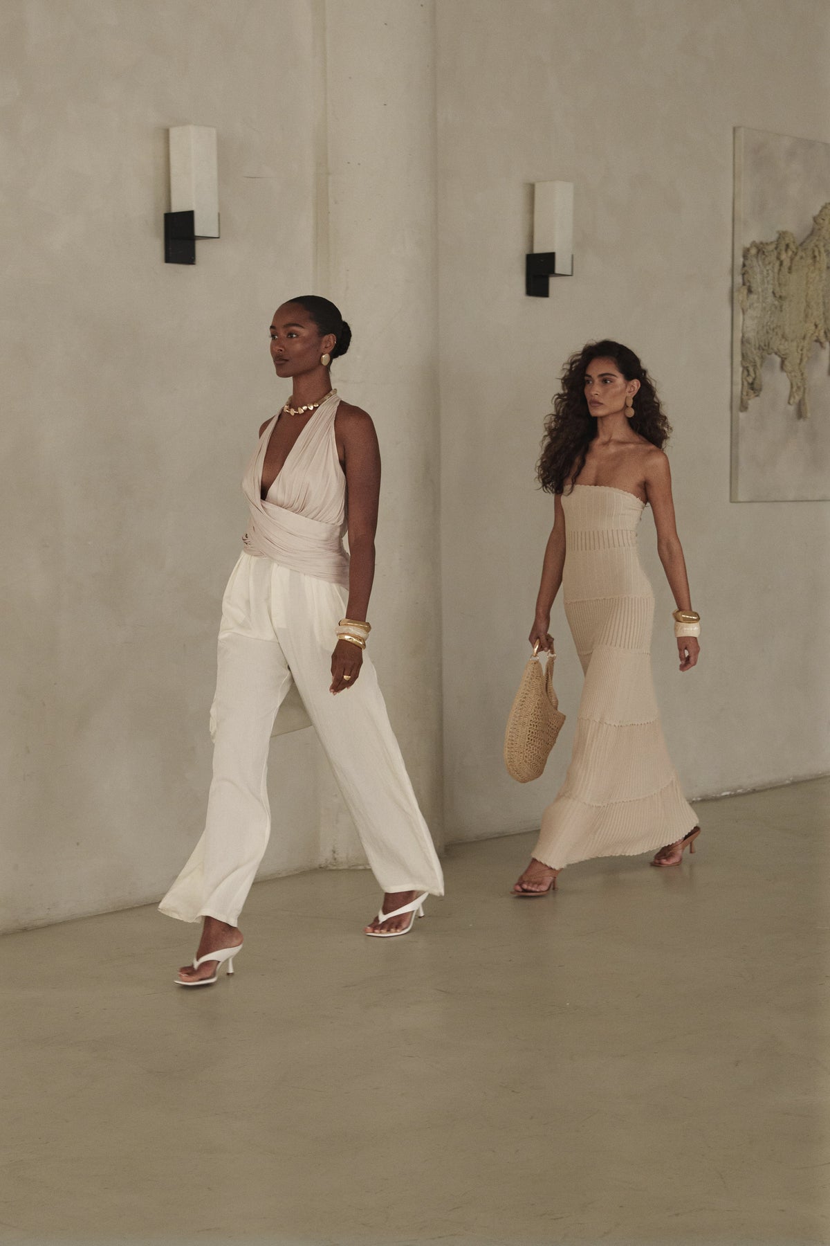 Ivory Stay Ready Trouser