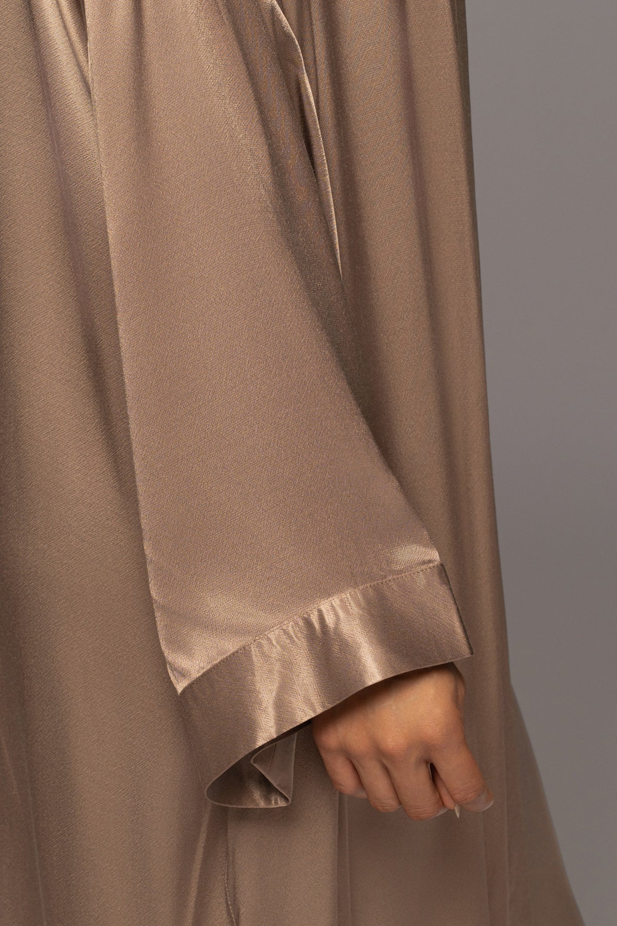 Bronze Forever And Always Satin Robe